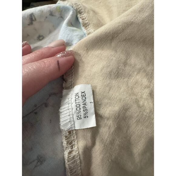 Unbranded Blue Retro Bow Front Rockabilly Style Floral Tea Dress Size Medium - Picture 8 of 9